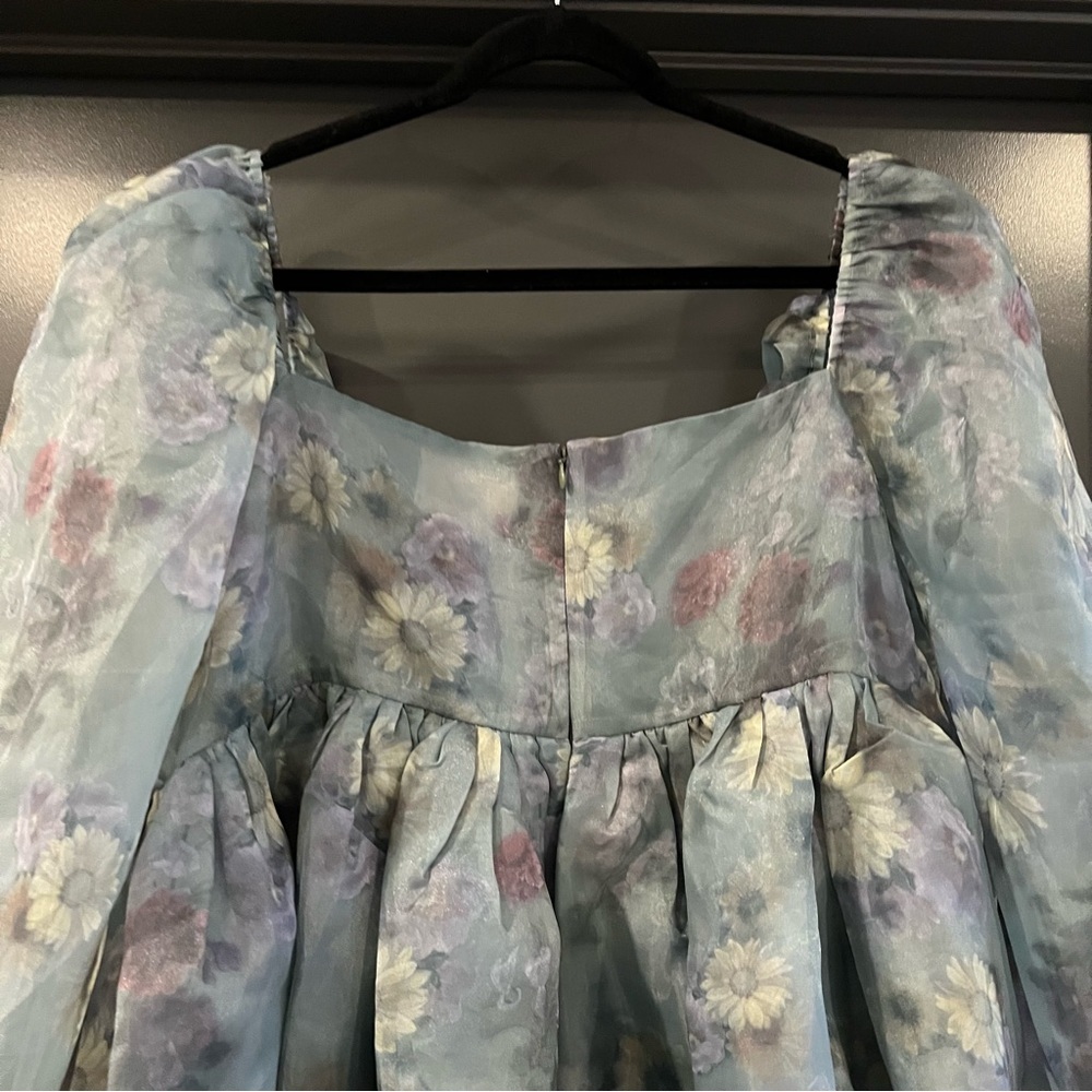 Selkie the Puff Dress in Chalk Dust Floral Size 3X NEW! New with tags! - Picture 11 of 12